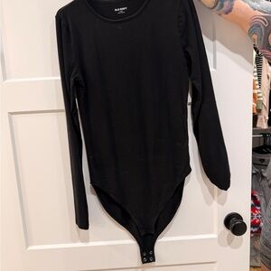 Old Navy Classic Black Bodysuit